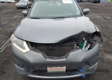 2016 Nissan Rogue S/Sl/Sv z USA, uszkodzony, nr VIN 5N1AT2MV7GC785103